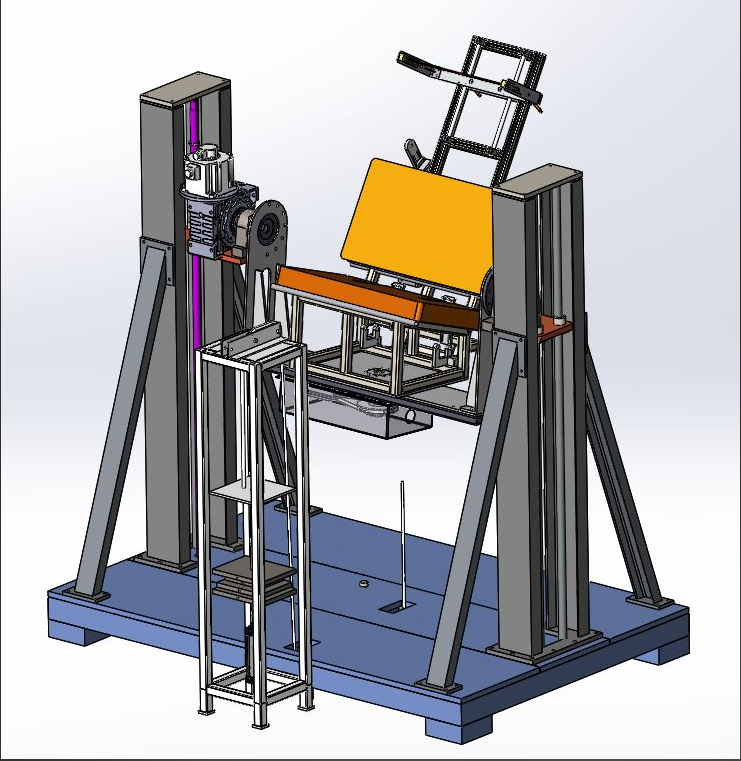 兒童約束系統抗翻轉試驗臺